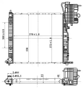 WILMINK GROUP wg1722112 -  Радиатор, охлаждение двигателя